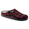 Image of Birkenstock Zermatt Shearling Slipper- Red Plaid