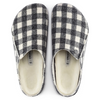 Image of Birkenstock Zermatt Shearling Slipper- White Plaid