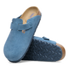 Image of Birkenstock Boston Soft Footbed Elemental Blue Suede