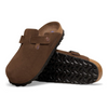 Image of Birkenstock Boston Soft Footbed Carafe Suede