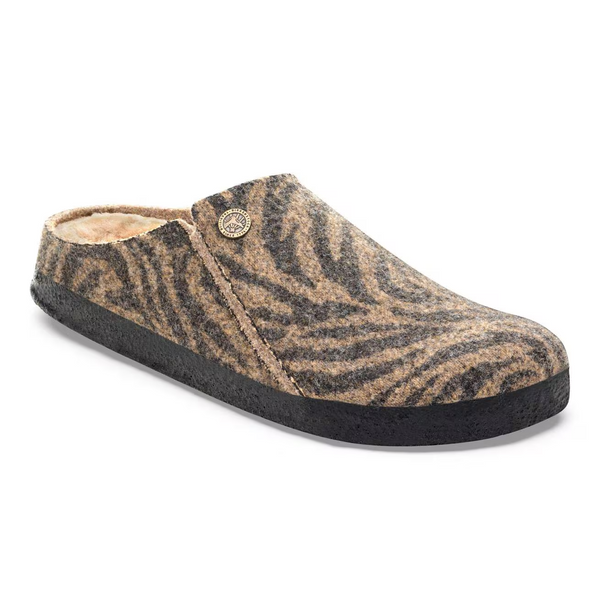 Birkenstock Zermatt Shearling Slipper - Zebra Toffee