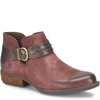 Image of Born Kati Buckle Bootie - Burgundy/Dark Brown