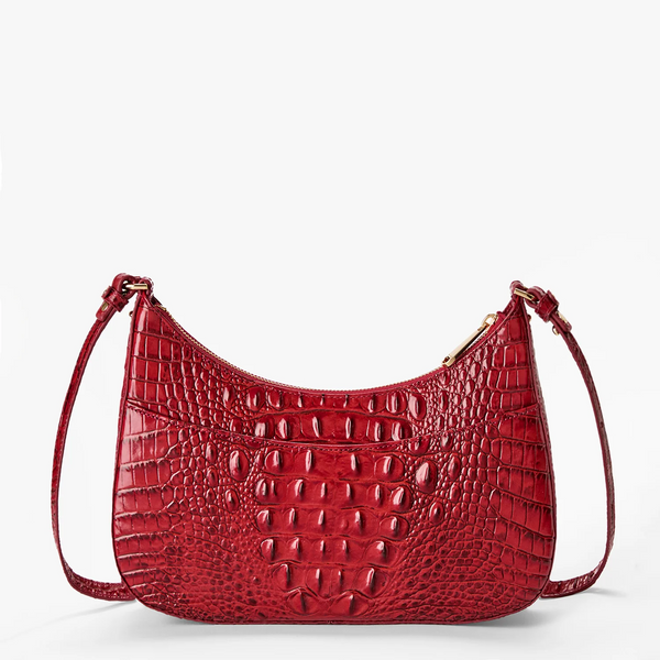 Brahmin Small Stephie Crossbody Bag - Volcanic Red Melbourne