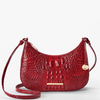 Image of Brahmin Small Stephie Crossbody Bag - Volcanic Red Melbourne