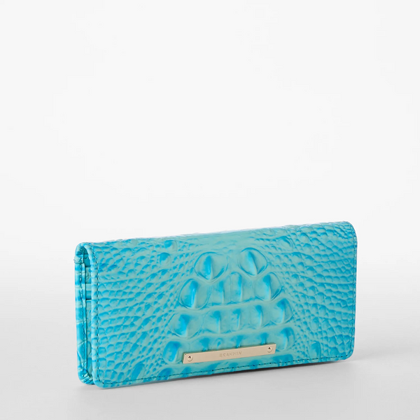 Brahmin Ady Wallet - Tropic Blue Melbourne