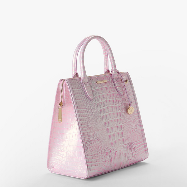 Brahmin Caroline Satchel - Rose Water Melbourne