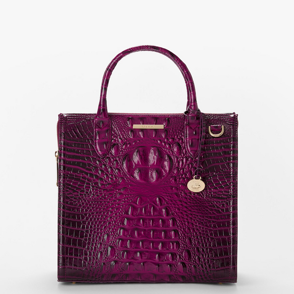 Brahmin Caroline Satchel - Sugar Plum Melbourne