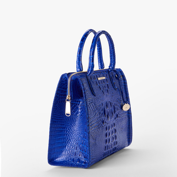 Brahmin Caroline Satchel - Ultramarine Melbourne