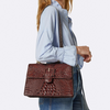 Image of Brahmin Hallie Satchel - Sandstorm Yuma