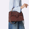 Image of Brahmin Hallie Satchel - Sandstorm Yuma