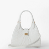 Image of Brahmin Adrian Satchel - Sea Salt White Melbourne