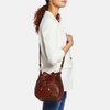 Image of Brahmin Melinda Bucket Bag - Sea Salt White Melbourne