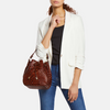 Image of Brahmin Melinda Bucket Bag - Sea Salt White Melbourne