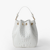 Image of Brahmin Melinda Bucket Bag - Sea Salt White Melbourne