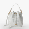 Image of Brahmin Melinda Bucket Bag - Sea Salt White Melbourne