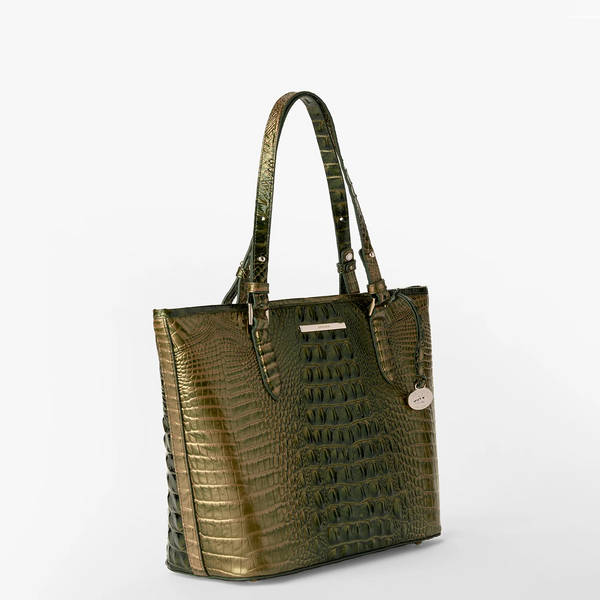 Brahmin Medium Asher Tote- Matcha Green Melbourne