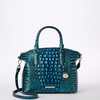 Image of Brahmin Duxbury Satchel - Blue Patina Melbourne