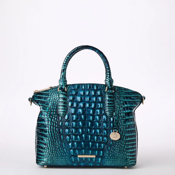 Brahmin Duxbury Satchel - Blue Patina Melbourne