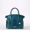 Image of Brahmin Duxbury Satchel - Blue Patina Melbourne