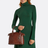 Image of Brahmin Duxbury Satchel - Mango Orange Melbourne