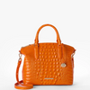 Image of Brahmin Duxbury Satchel - Mango Orange Melbourne