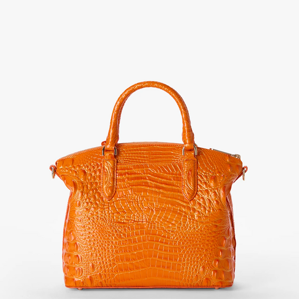 Brahmin Duxbury Satchel - Mango Orange Melbourne