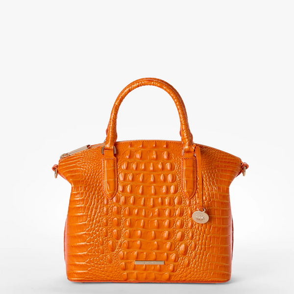 Brahmin Duxbury Satchel - Mango Orange Melbourne