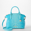 Image of Brahmin Duxbury Satchel - Tropic Blue Melbourne