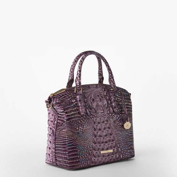 Brahmin Duxbury Satchel - Passion Purple Melbourne