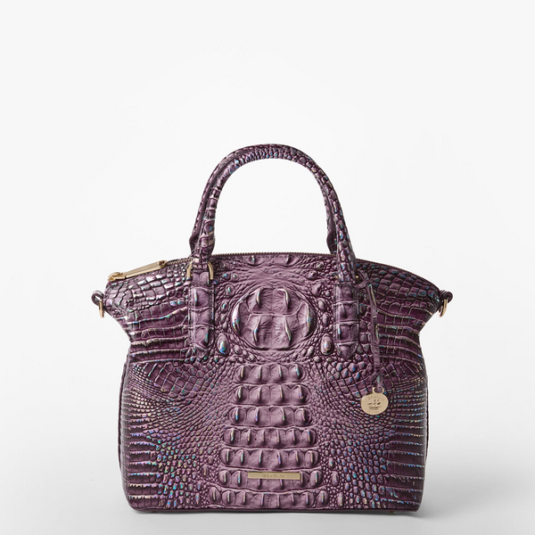 Brahmin Duxbury Satchel - Passion Purple Melbourne