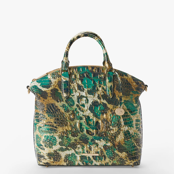 Brahmin Large Duxbury Satchel - Roaring Melbourne