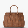 Image of Brahmin Finley Carryall - Luggage Brown Leontyne