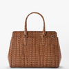 Image of Brahmin Finley Carryall - Luggage Brown Leontyne