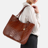 Image of Brahmin Aliza Tote - Volcanic Red Melbourne