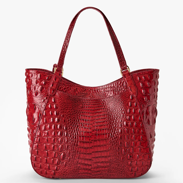 Brahmin Aliza Tote - Volcanic Red Melbourne