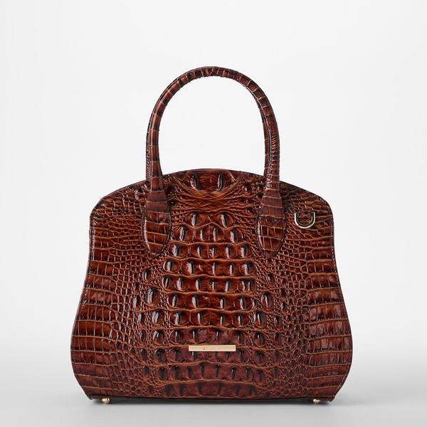 Brahmin Rosetta Satchel - Pecan