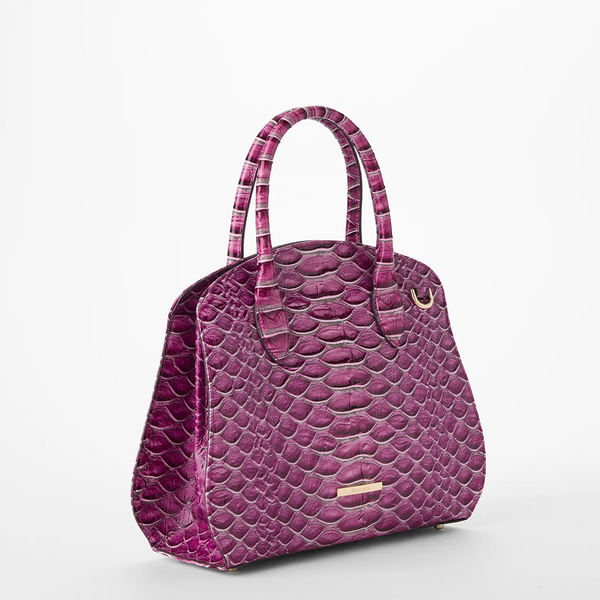 Brahmin Rosetta Satchel - Island Petal Marquina