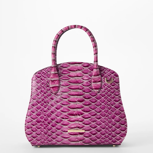 Brahmin Rosetta Satchel - Island Petal Marquina
