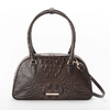 Image of Brahmin Angie Satchel - Chocolate Alden Road