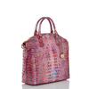Image of Brahmin Large Duxbury Satchel - Magenta Wonderland Melbourne