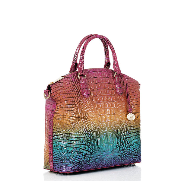 Brahmin Large Duxbury Satchel - Horizon Ombre Melbourne