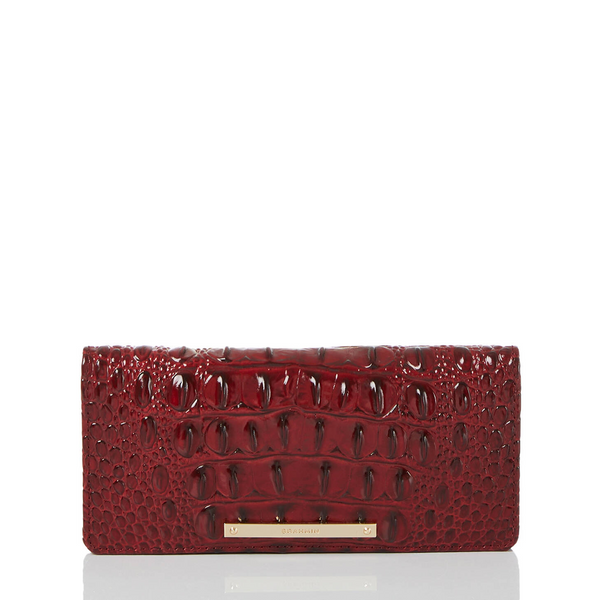 Brahmin Ady Wallet - Vintage Red Melbourne