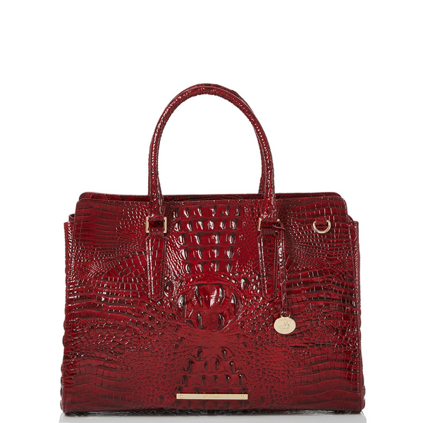 Brahmin Finley Carryall - Vintage Red Melbourne