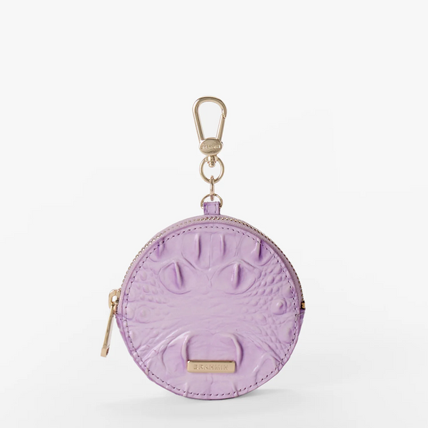 Brahmin Circle Coin Purse - Gentle Lavender Melbourne