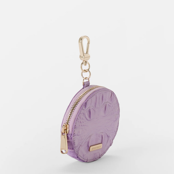 Brahmin Circle Coin Purse - Gentle Lavender Melbourne