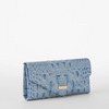 Image of Brahmin Veronica Wallet - Heavenly Blue Melbourne