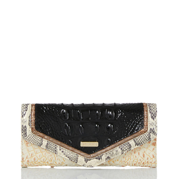 Brahmin Veronica Wallet - Ivory Iguana Rockville
