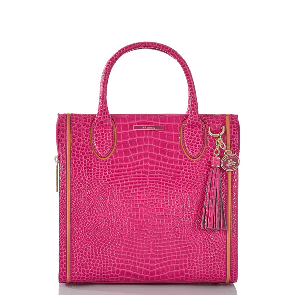 Hot Pink Brahmin Handbag - New w/ Tags | Elegance in Edina | K-BID