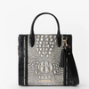 Image of Brahmin Caroline Satchel - Chrome Azurine