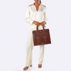 Image of Brahmin Tia Tote - Fig Jam Melbourne